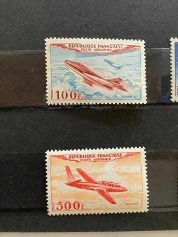 Frankrijk 1954 - Luchtvaart 30 tot 33 TTB - Yvert, Gestempeld