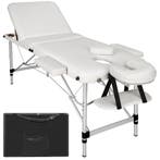 tectake 3 zones massagetafel met 5cm vulling en aluminiumfra, Verzenden, Nieuw