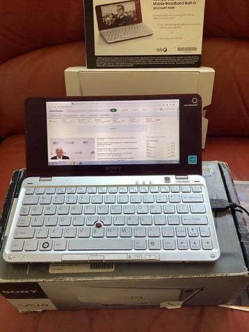 Sony VAIO P Series 8 (2009) | Intel Atom Z530 | 2GB RAM |, Nieuw