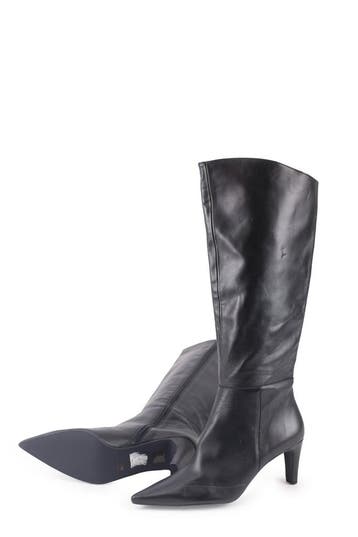 Manfield Laarzen in maat 41 Zwart, Kleding | Dames, Hoge laarzen, Verzenden, Zwart, Zo goed als nieuw