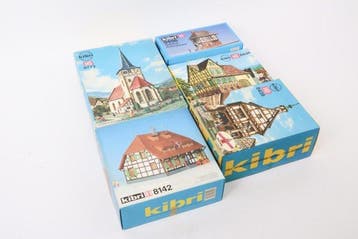 Kibri H0 - 8142/8436/8438/9486/9772 - Ensemble de