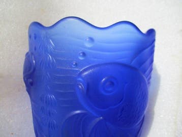BAROLAC, Daprès Joseph Inwald - Vaas - Gegoten glas Art
