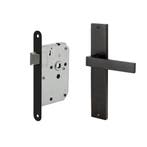 Deurbeslag set Lusso met loopslot - voor binnendeur - Moo..., Ophalen of Verzenden, Nieuw, Overige materialen, Klink of Kruk