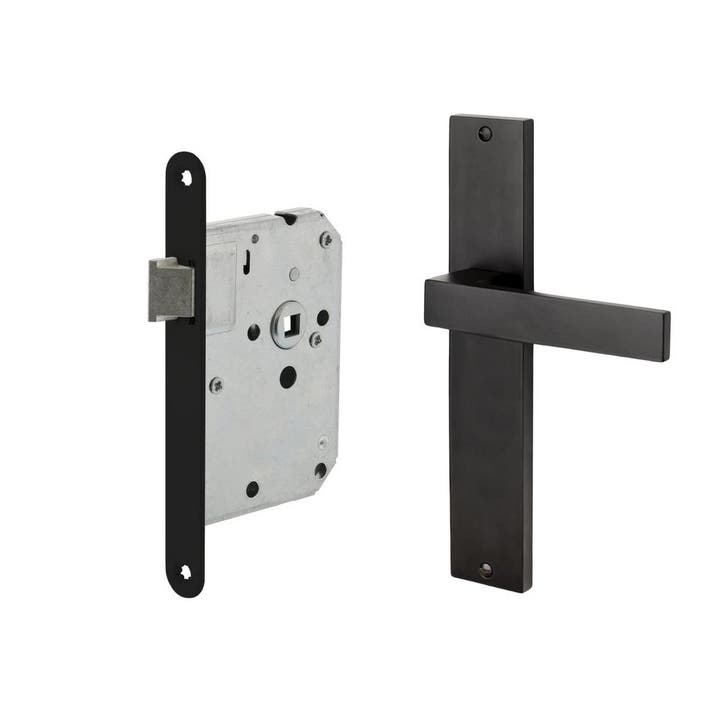 Deurbeslag set Lusso met loopslot - voor binnendeur - Moo..., Bricolage & Construction, Serrurerie de bâtiment & Dispositif de fermeture