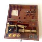 Monocular compound microscope - 1850-1900 - France -