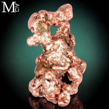 Natuurkoper met een rijke metallische glans uit de iconische