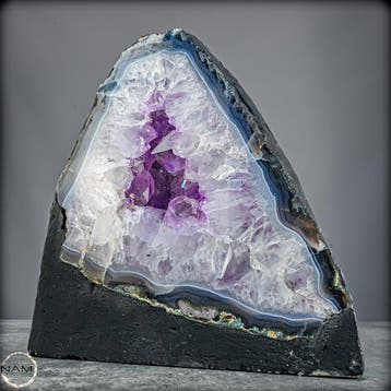 Amethist-Druse 6,9 kg – Prachtig natuurwonder vol glans en, Verzamelen, Mineralen en Fossielen