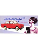 1960 DAF 600 VARIOMATIC BROCHURE NEDERLANDS, Ophalen of Verzenden
