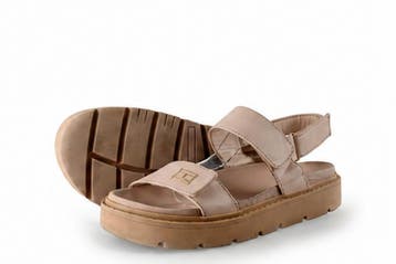Tommy Hilfiger Sandalen in maat 36 Beige, Kleding | Dames, Verzenden, Beige, Sandalen of Muiltjes, Gedragen