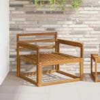 vidaXL Buiten Midden Sofa Naturel, Verzenden, Nieuw