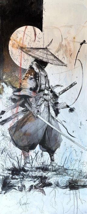 GREG (1970, Spain) - Warrior Samurai — XXL — NO RESERVE -