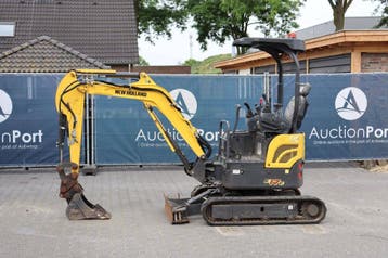 Veiling: Minigraver New Holland E17C Diesel 12kW 2021, Zakelijke goederen, Ophalen