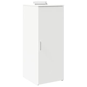 vidaXL Opbergkast wit 40x45x103,5 cm bewerkt hout, Huis en Inrichting, Verzenden, Nieuw
