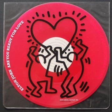 Keith Haring (1958-1990) - Are You Ready For Love