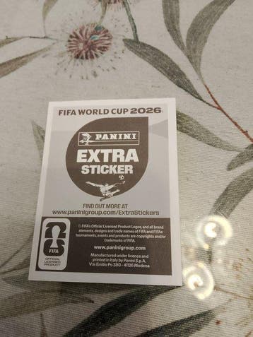2026 Panini FIFA World Cup 2026 Mohamed Salah Extra sticker