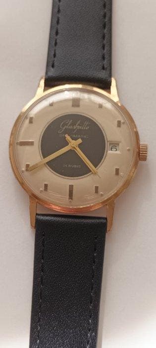 GUB GLASHUTTE - gold plated - cal. 691 - gold - plated -, Bijoux, Sacs & Beauté, Montres | Hommes