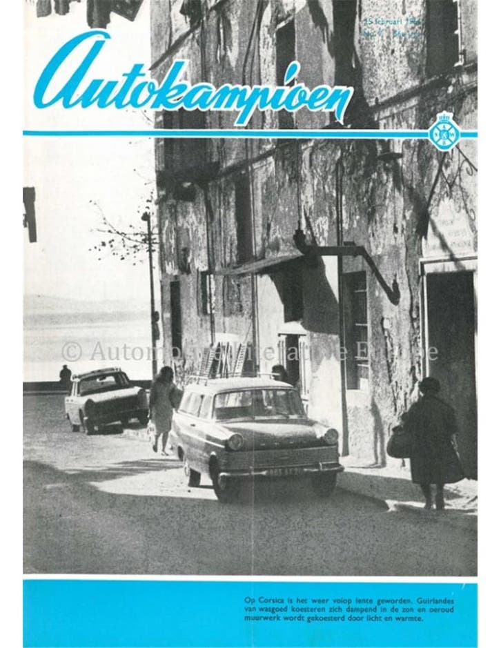 1964 AUTOKAMPIOEN MAGAZINE 7 NEDERLANDS, Boeken, Auto's | Folders en Tijdschriften, Ophalen of Verzenden