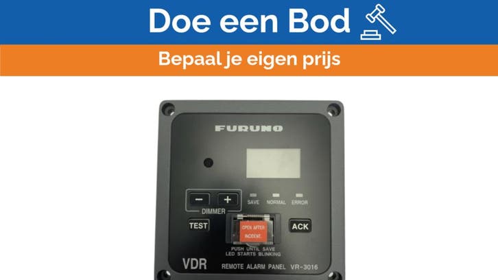 Bieden: Furuno VDR remote alarm panel - VR-3016, Sports nautiques & Bateaux, Instruments de navigation & Électronique maritime