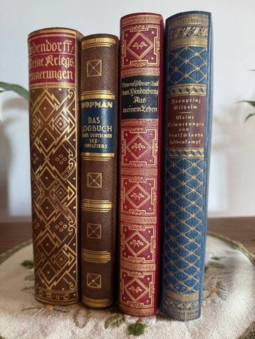 Generalfeldmarschall von Hindenburg / Kronprinz Wilhelm /
