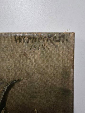 German school (XX), signed Wernecke H. - Hyazinthen