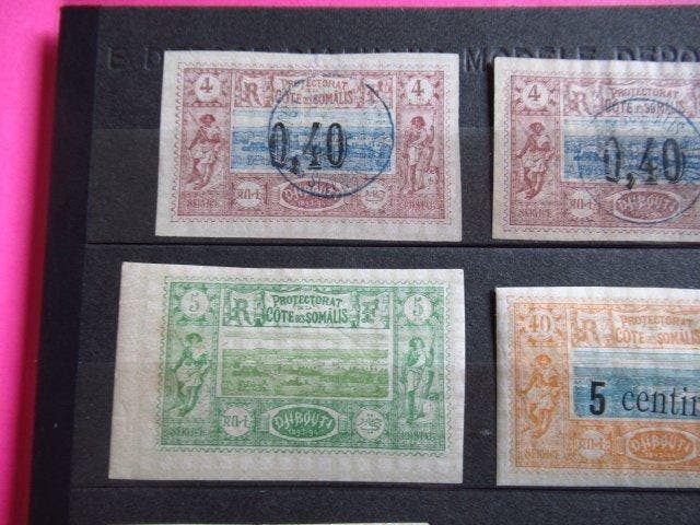 Kust van Somalië 1899/1902 - Prachtige verzameling, Timbres & Monnaies, Timbres | Europe | France