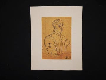 Raoul Dufy (1877-1953) - Portrait de Rogier Van der Weyden, Antiek en Kunst