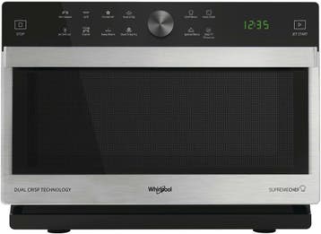 Whirlpool MWP 338 SX - Combimagnetron - 900 W - RVS, Verzenden, Nieuw