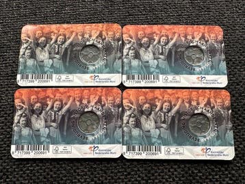 Nederland. Coincard 1 Cent 1942 75 Jaar Bevrijding - Zinken, Postzegels en Munten, Munten | Nederland