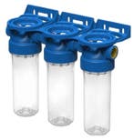 Regenwaterfilter voorfilter SYR triplex 3/4 aansluiting, Ophalen of Verzenden