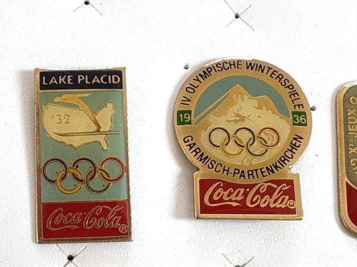 Insigne Coca-Cola Olympic Games Pin Badge Set (10 pieces) -, Collections, Collections Autre