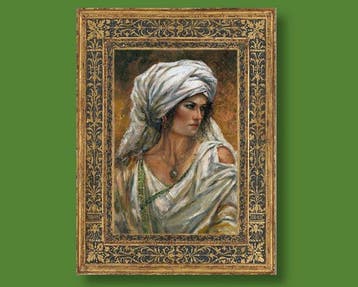 Bernat Serra - Escuela Orientalista - Musa de Oriente