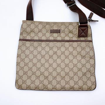 Gucci - GG Supreme Shoulder Bag - Sac à bandoulière
