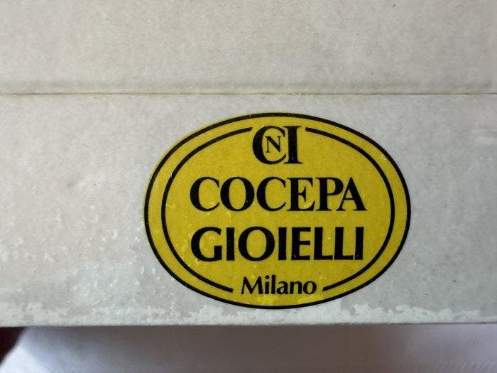 Zilver, placcato - Broche - hallo Italië 90 geplateerd, Verzamelen, Overige Verzamelen