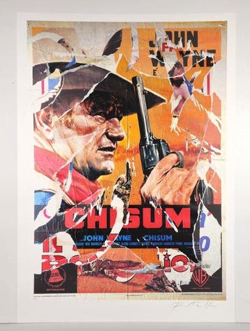 Mimmo Rotella (1918-2006) - Chisum