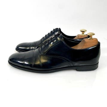Prada Oxford Suede Brown 2 EB 172 UK 7 - Schoenen met veters, Nieuw