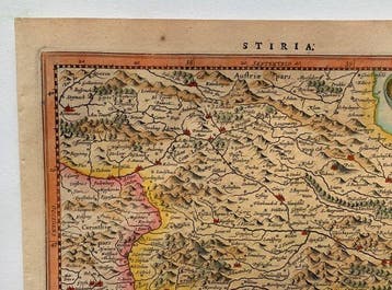 Oostenrijk - Slovenië, Stiermarken; G. Mercator/ J. Hondius/