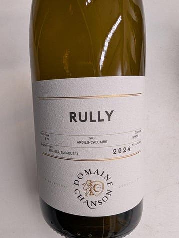2024 Domaine Chanson - Rully - 6 Flessen (0.75 liter)