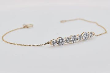 Zonder minimumprijs - Armband - 14 karaat Geel goud -, Nieuw