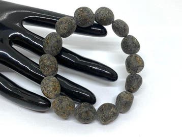Wild Donker Baltische Amber Armband – Prehistorische