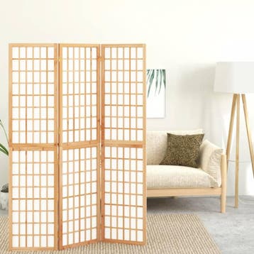 vidaXL Kamerscherm inklapbaar 3 panelen Japanse stijl, Verzenden