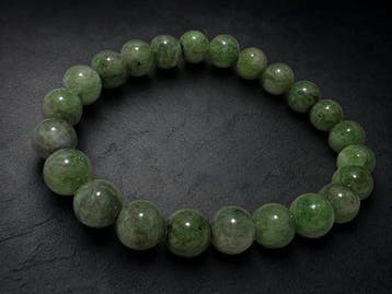 Tsavorite-granaat - Statement Power Bracelet - Superzeldzaam