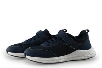 Tommy Hilfiger Sneakers Jongens in maat 34 Blauw, Enfants & Bébés, Verzenden, Schoenen