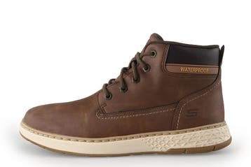 Skechers Veterboots in maat 42 Bruin, Kleding | Heren, Schoenen, Bruin, Verzenden, Boots, Zo goed als nieuw