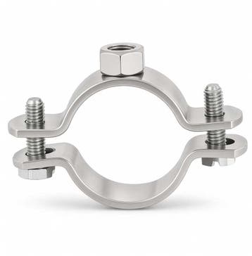 RVS buisklem 45-52 mm met draadmoer M8, Verzenden, Nieuw