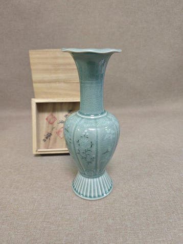 Bouteille - Porcelaine céladon coréenne