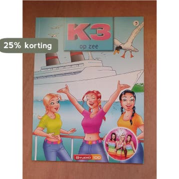K3 op zee, Studio 100, Deel 5, Paperback 5414233133445, Verzenden, Jan Chalmet