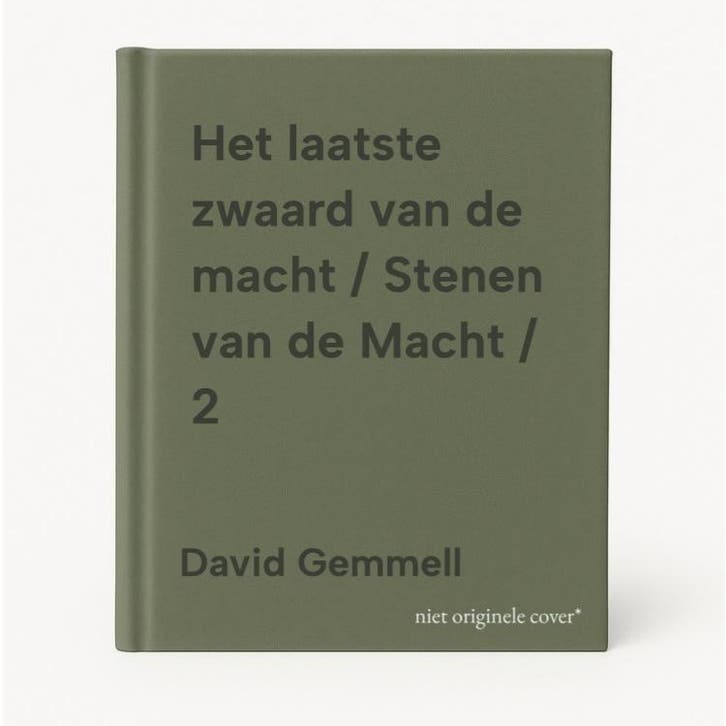 Het laatste zwaard van de macht / Stenen van de Macht / 2, Livres, Thrillers, Envoi