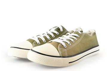 Sharllen Sneakers in maat 44 Groen, Kleding | Heren, Schoenen, Overige kleuren, Verzenden, Sharllen, Zo goed als nieuw