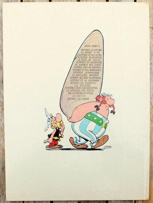 Astérix T20 - Astérix en Corse - C - 1 Album - Eerste druk -, Boeken, Stripverhalen
