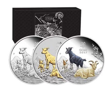 Australië. 1 Dollar 2027 – Lunar Series III: Year of the